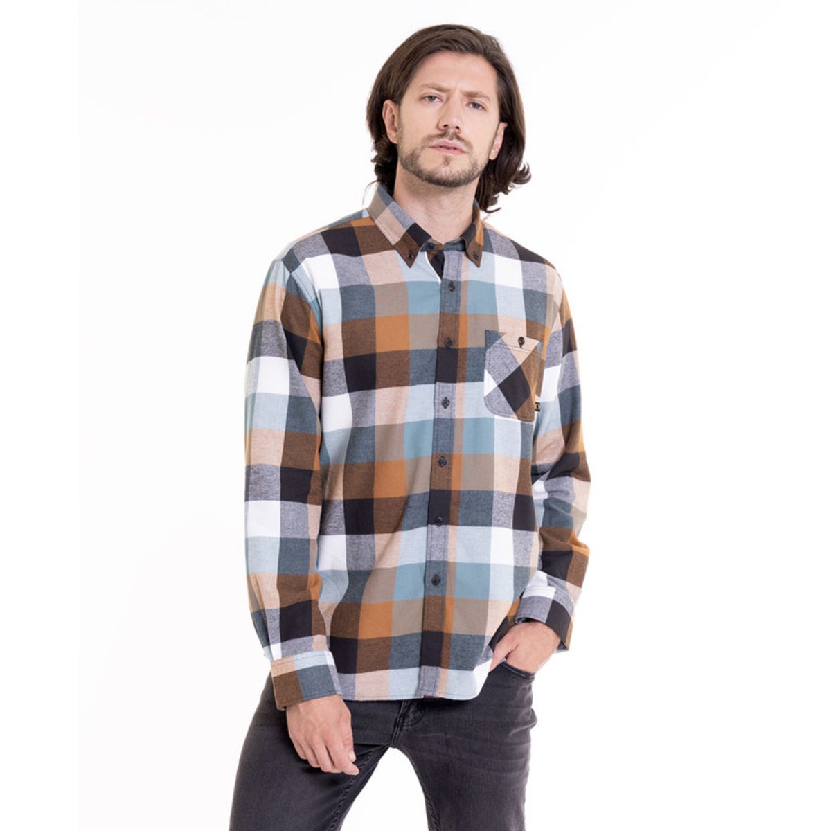 POTROS - Camisa Villela Beige POTROS