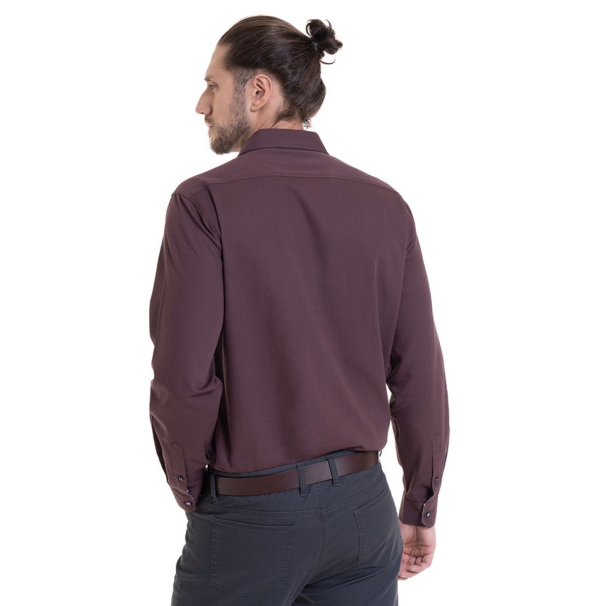 POTROS - Camisa Jaqcuard Uva POTROS