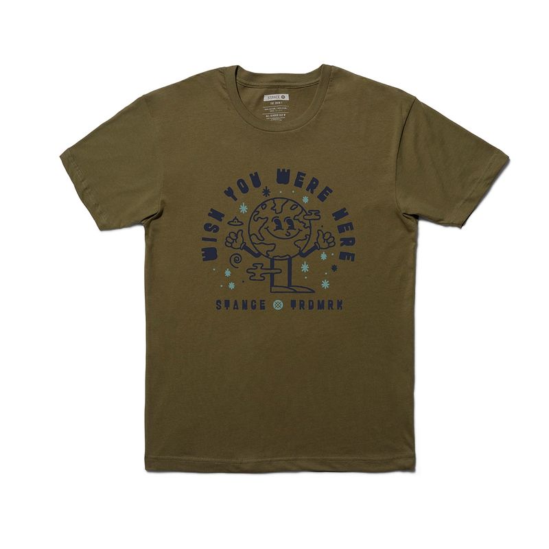 STANCE - Polera Men Galaxy Army STANCE