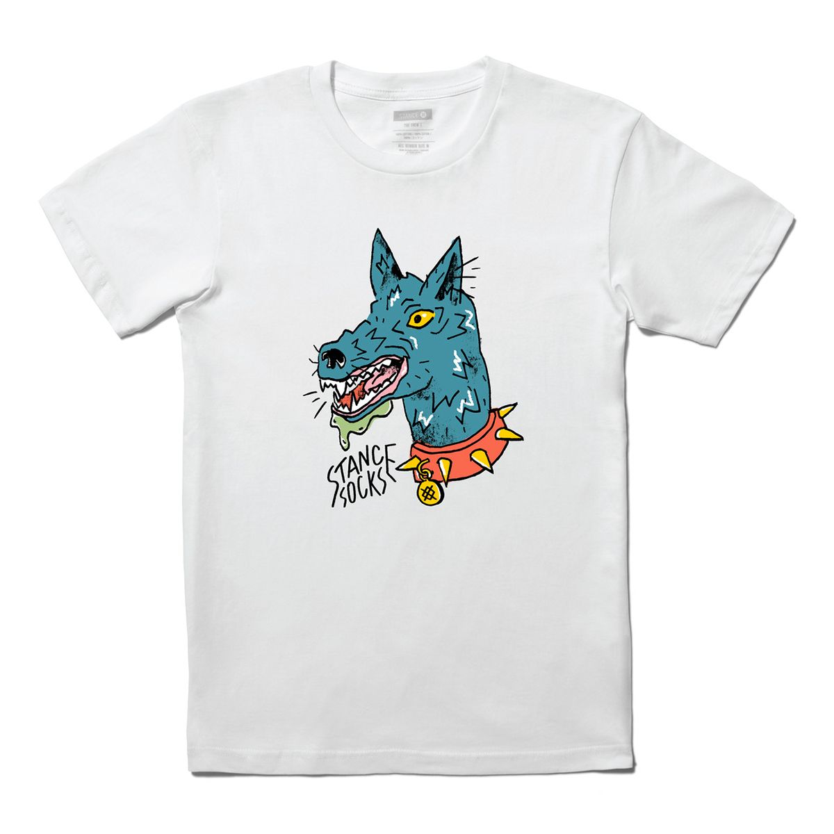 STANCE - Polera Men Ankle Biter White