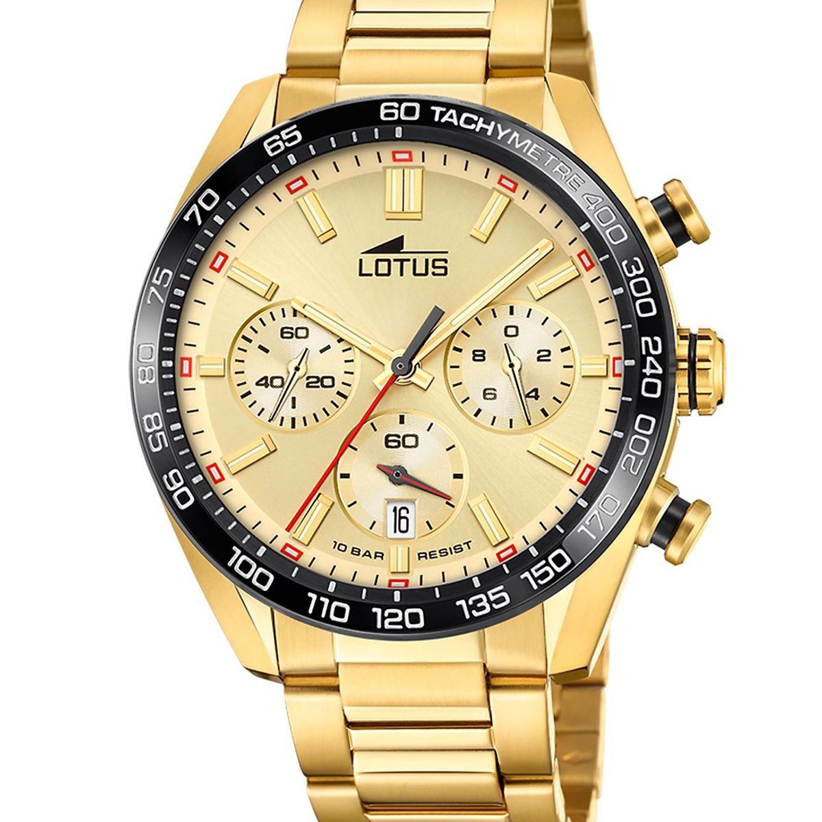 LOTUS - Reloj 18917/1 Lotus Dorado Hombre Chrono