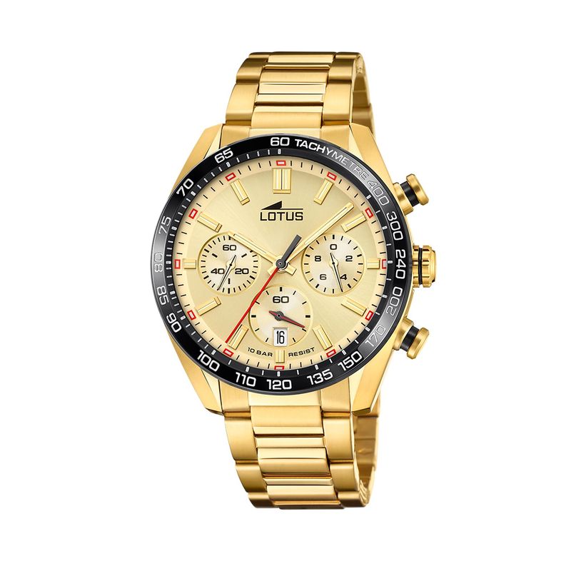 LOTUS - Reloj 18917/1 Lotus Dorado Hombre Chrono