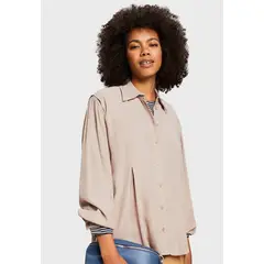 ESPRIT - Blusa Confeccionada En Viscosa Mujer