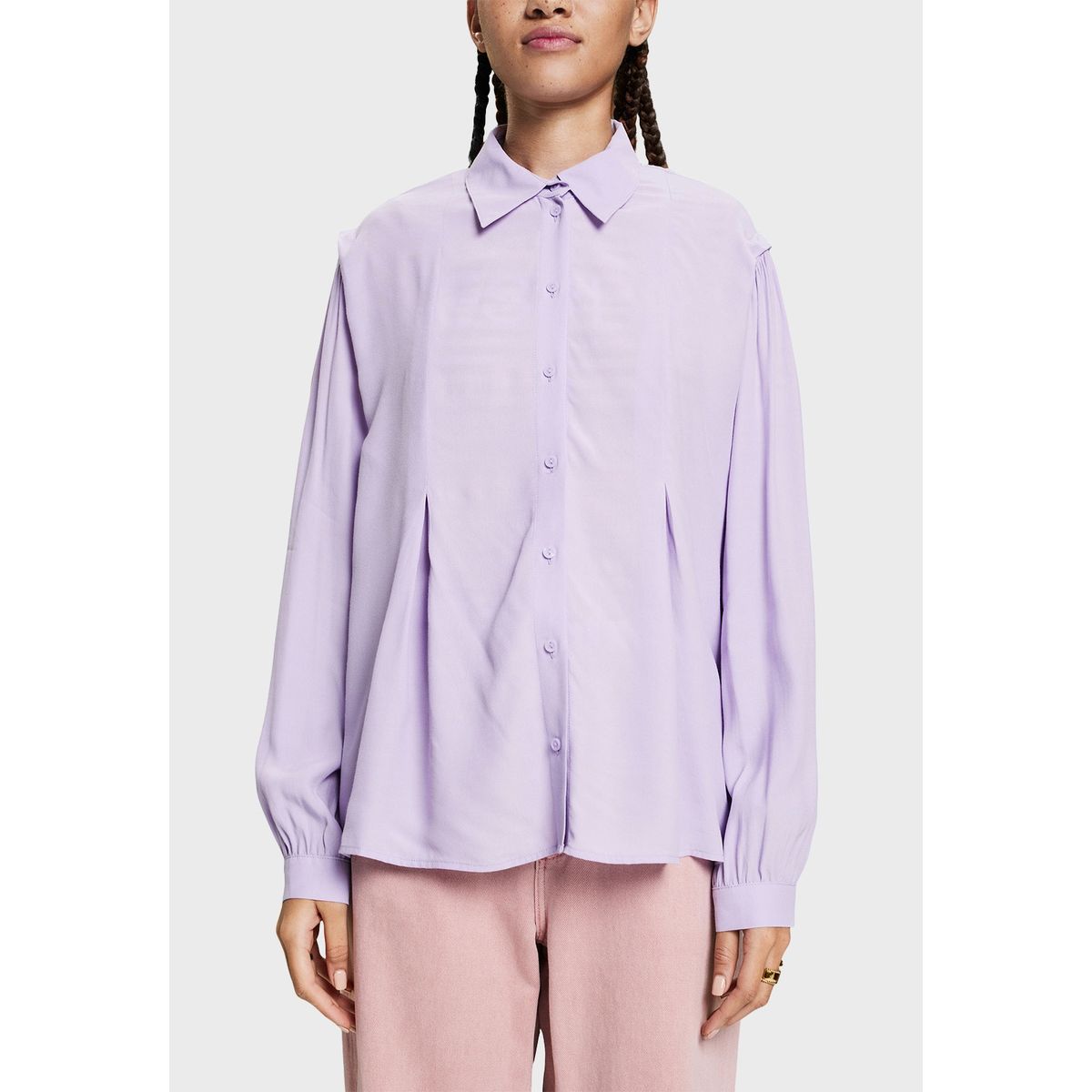 ESPRIT - Blusa Confeccionada En Viscosa Mujer Esprit ESPRIT