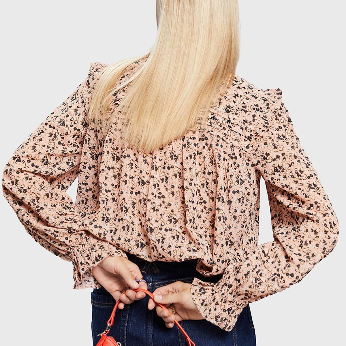 ESPRIT - Blusa De Gasa Estampada Mujer Esprit ESPRIT