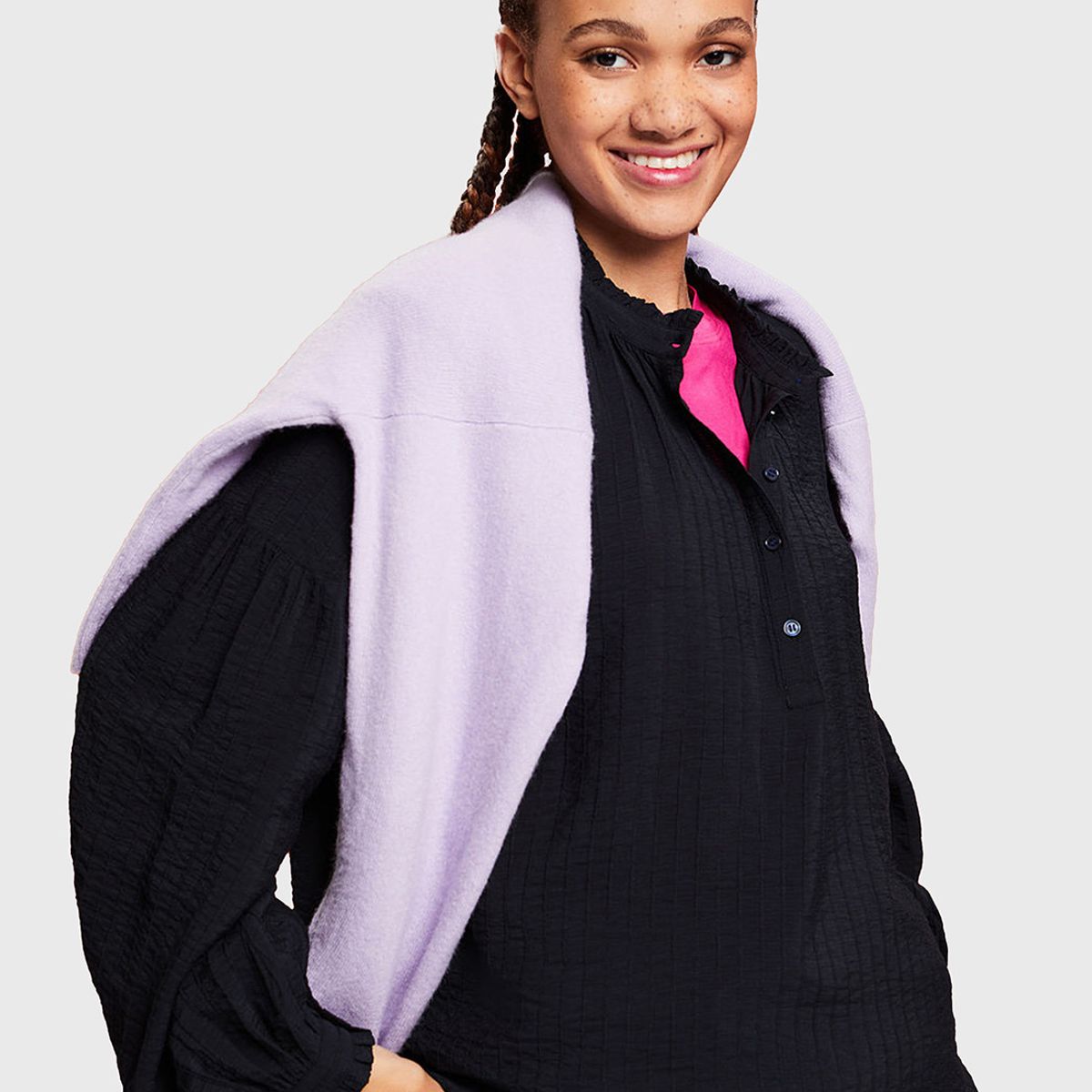 ESPRIT - Blusa De Manga Larga Texturizada Mujer Esprit ESPRIT