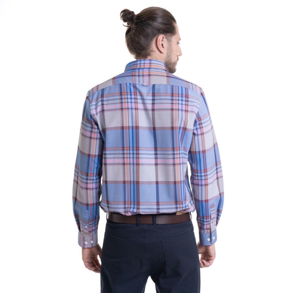 POTROS - Camisa Oxford Fantasía Celeste POTROS