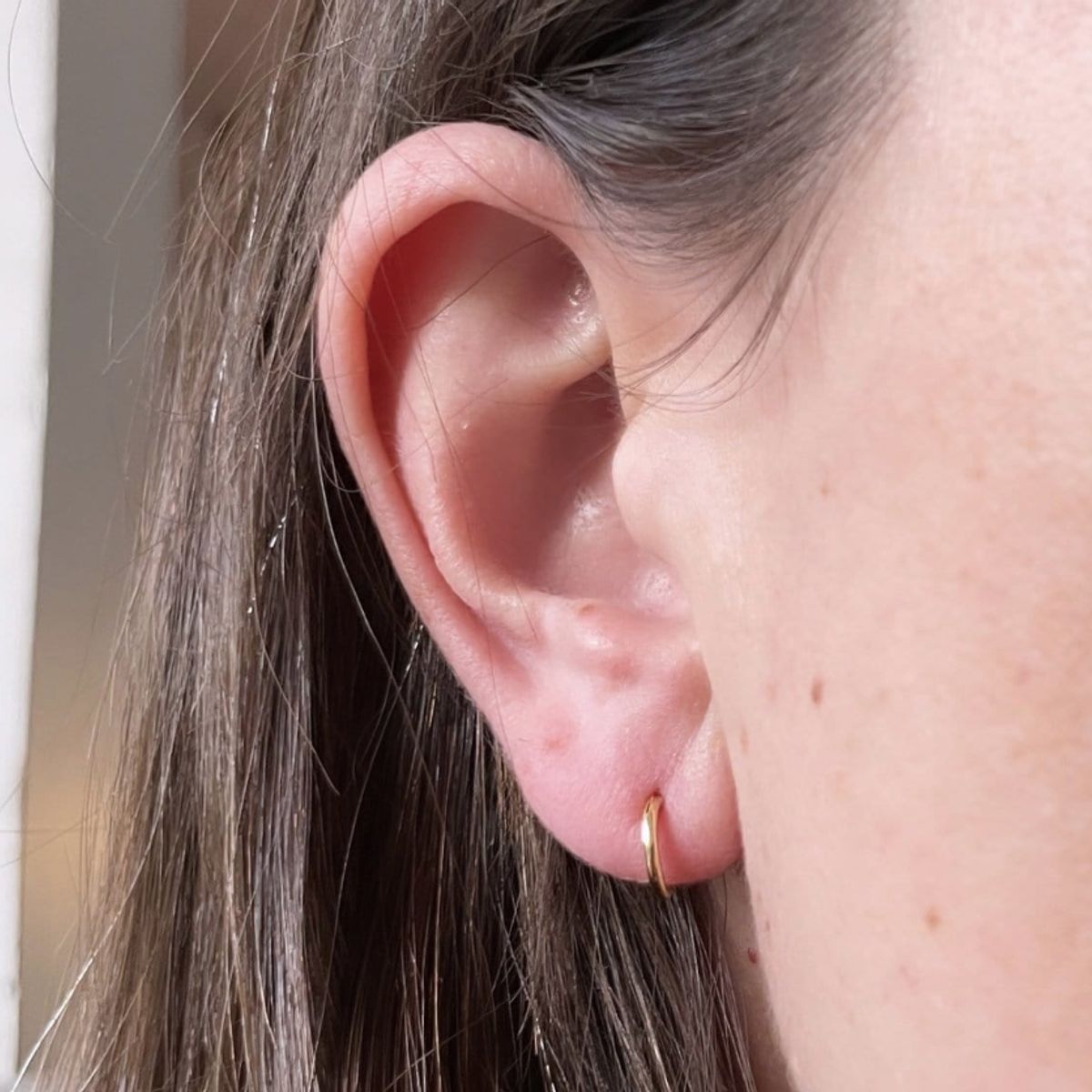 GOIA - Aros Argolla 8 mm Gold