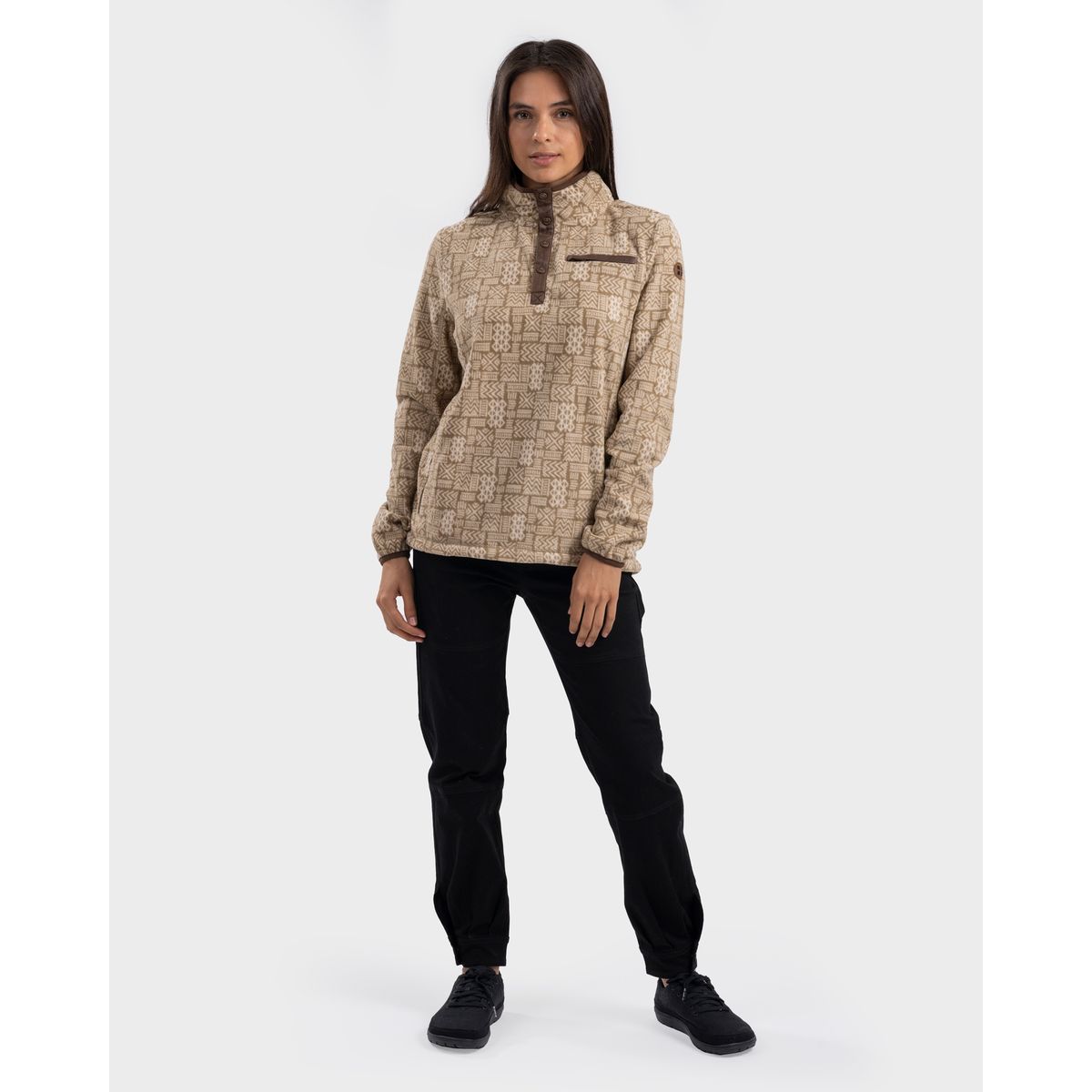 GNOMO - Polar Pullover Eco Abuka Mujer Print ET1 Gnomo