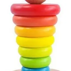 ACOOLTOY - Torre De Encaje Madera