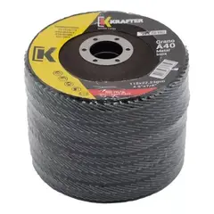 KRAFTER - Pack 10 discos Flap para metal 4,5 G80