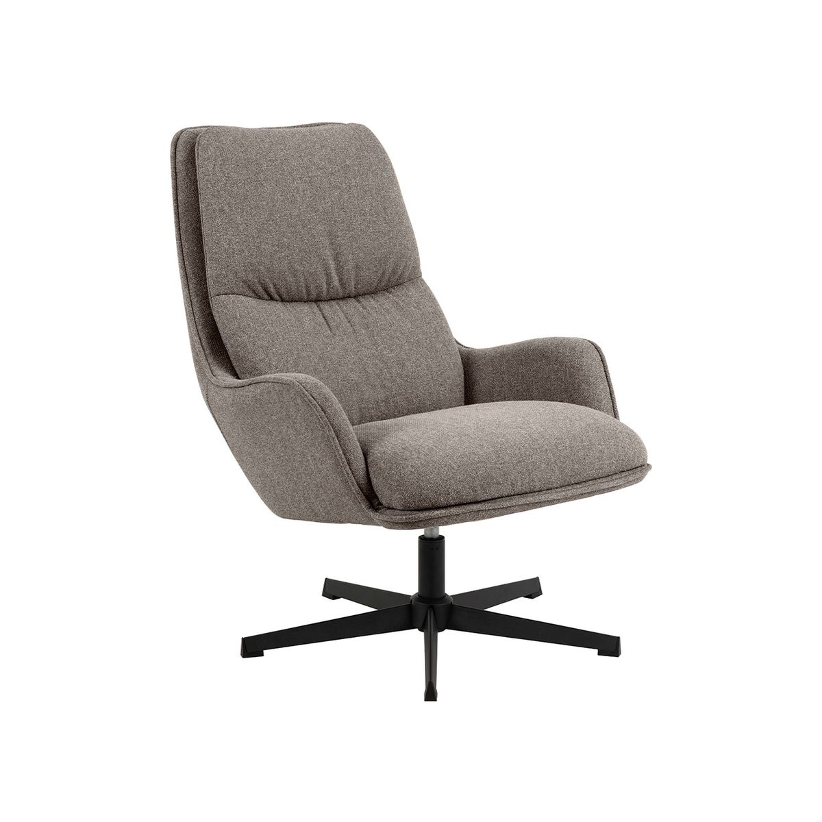 SUR DISEÑO - Sillón Bosley Negro Gris Cálido