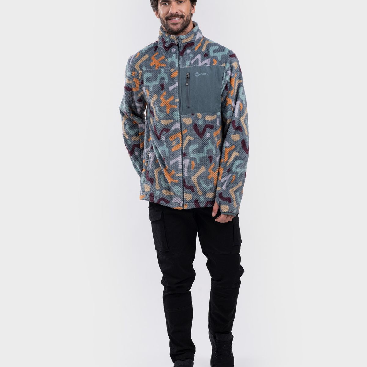 GNOMO - Short Fleece Eco Grimo Hombre Gnomo