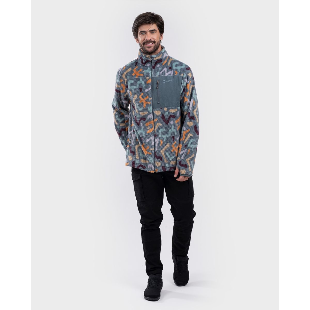 GNOMO - Short Fleece Eco Grimo Hombre Gnomo