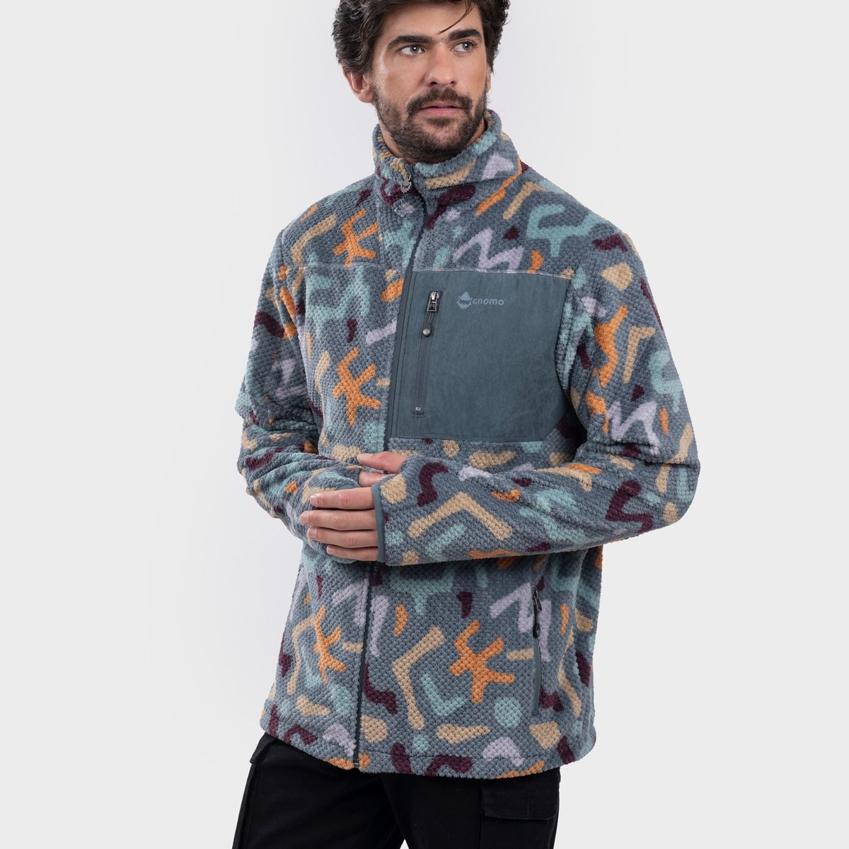 GNOMO - Short Fleece Eco Grimo Hombre Gnomo
