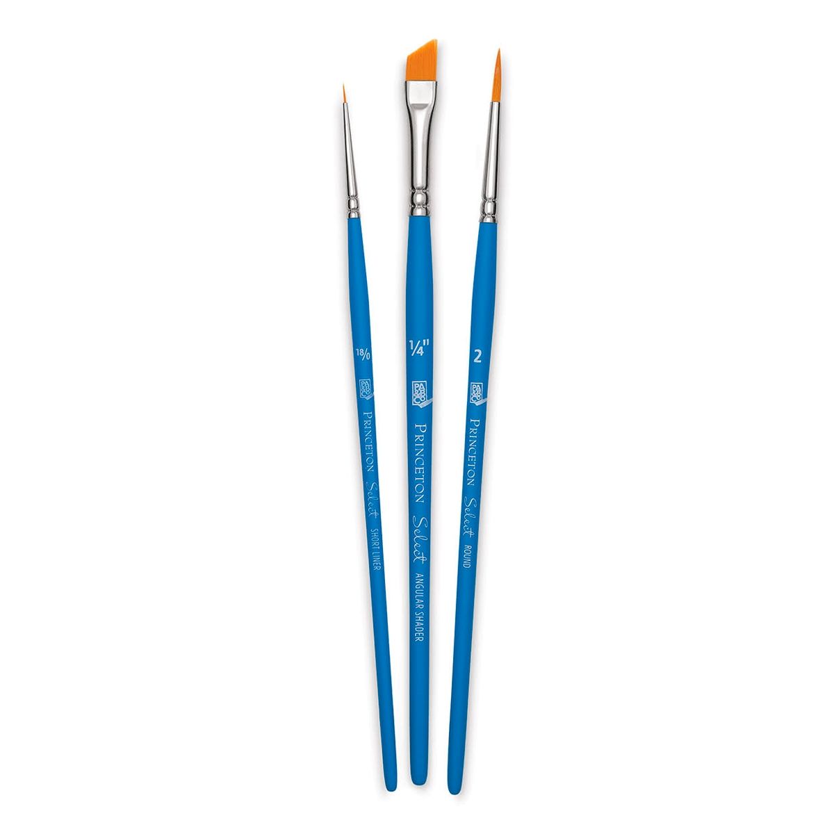 PRINCETON - Set 3 Pinceles Value Set 2 Princeton