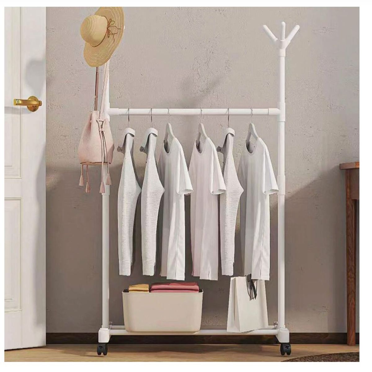 GENERICO - Perchero Tendedero de Ropa de Una Capa