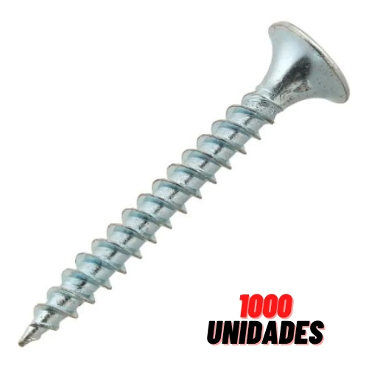 GENERICO - Tornillo Volcanita Punta Fina zincado 6 X 1 1/4 1000 UND