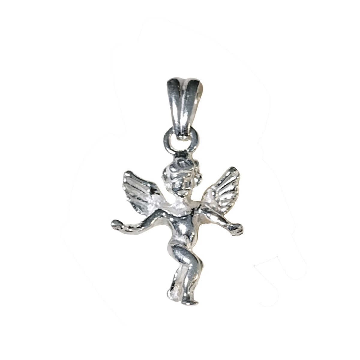 ANDREA COGGIOLA JOYAS - Colgante Ángel Plata Fina 925