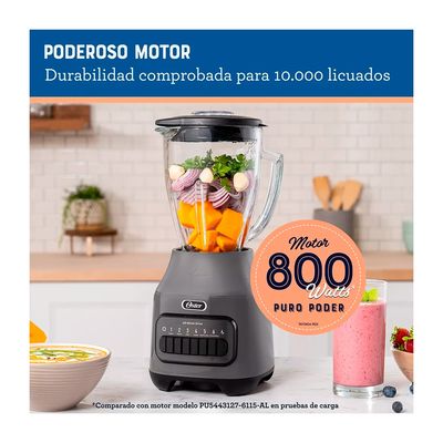 Imagen 2 del producto Licuadora BLSTPEG-GPB Vidrio 6 Vel + Pulso 800W Gris