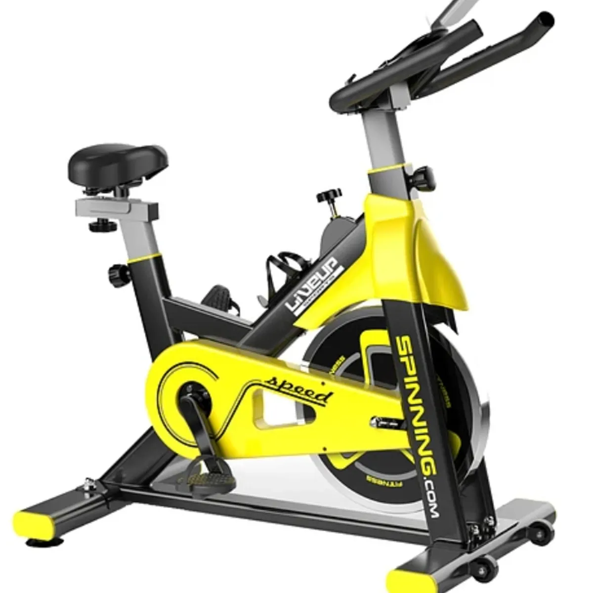 LIVEUP - Bicicleta Spinnig Infinity Amarilla