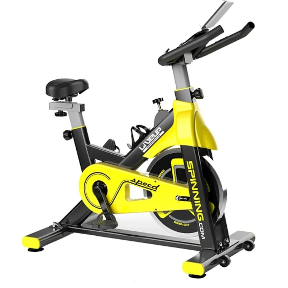 LIVEUP - Bicicleta Spinnig Infinity Amarilla