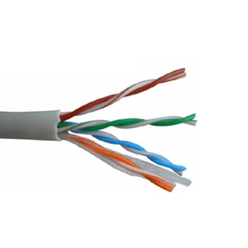 GENERICO - CABLE COMPUTACION 4Px24AWG CAT5E UTP UNIF GRIS Roimex