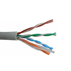 GENERICO - CABLE COMPUTACION 4Px24AWG CAT5E UTP UNIF GRIS Roimex