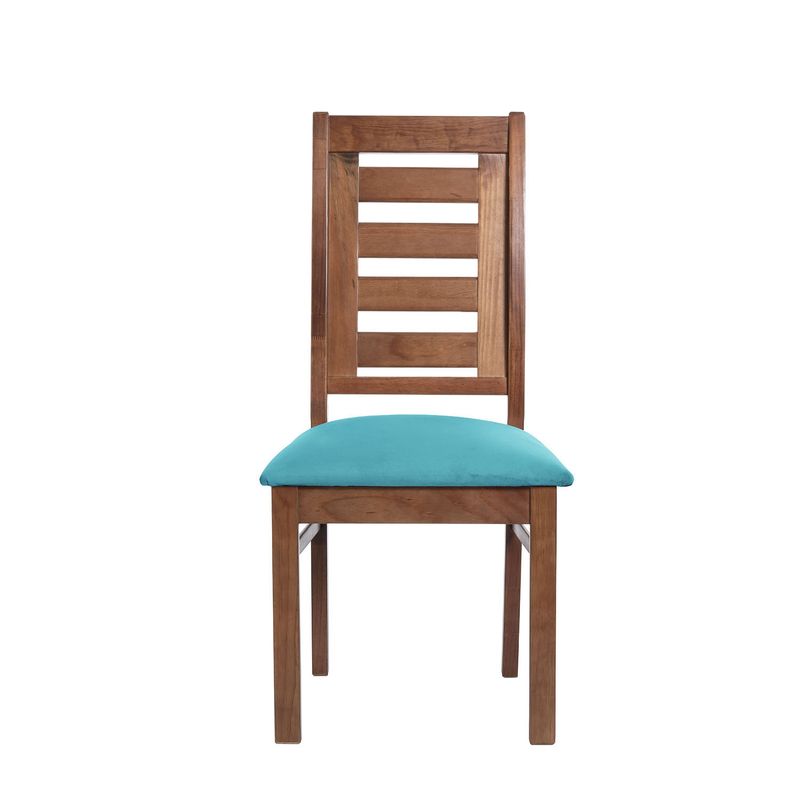 LATAM HOME - SILLA MURCIA TELA VELVET TURQUESA