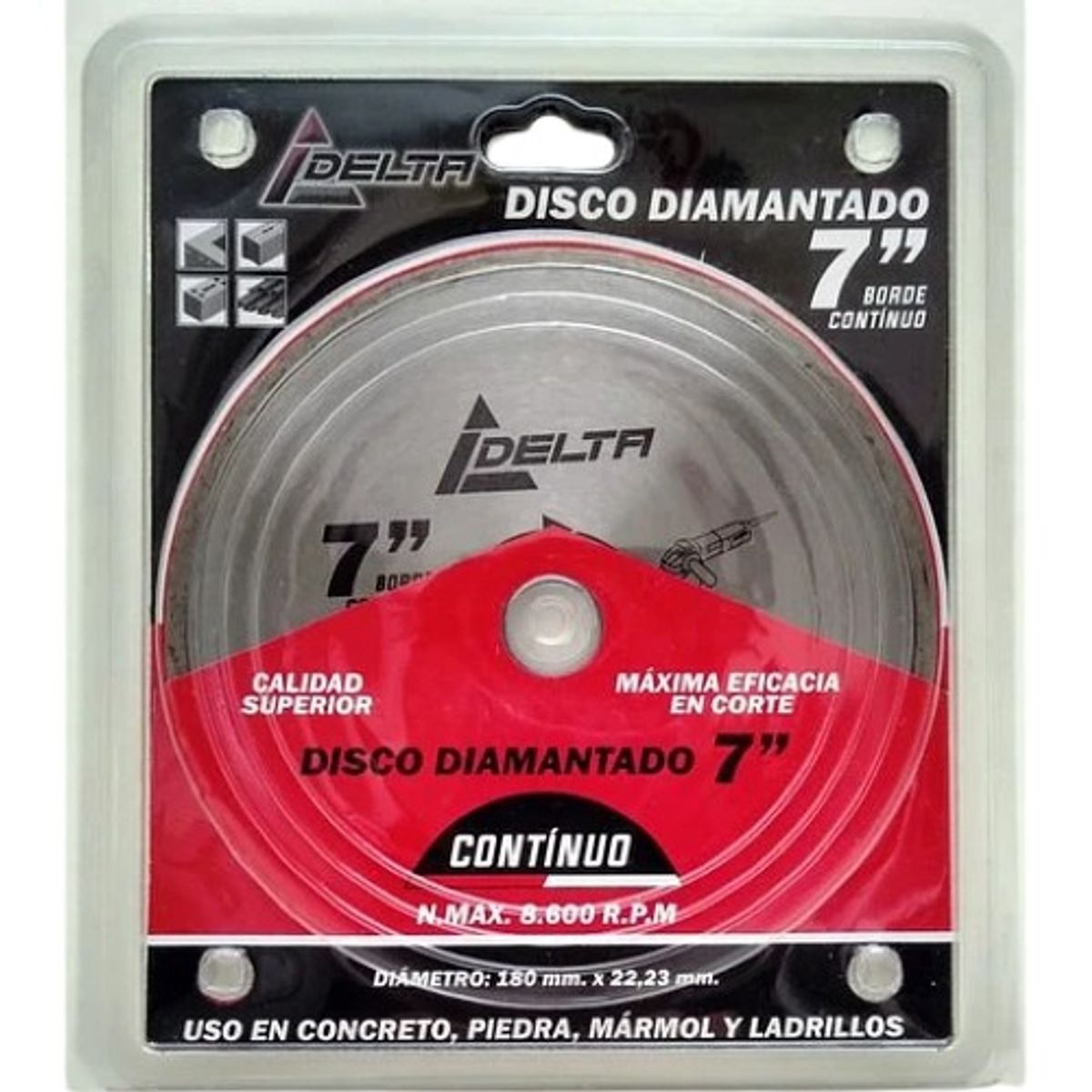 DELTA - Disco Diamantado 7 Continuo DELTA