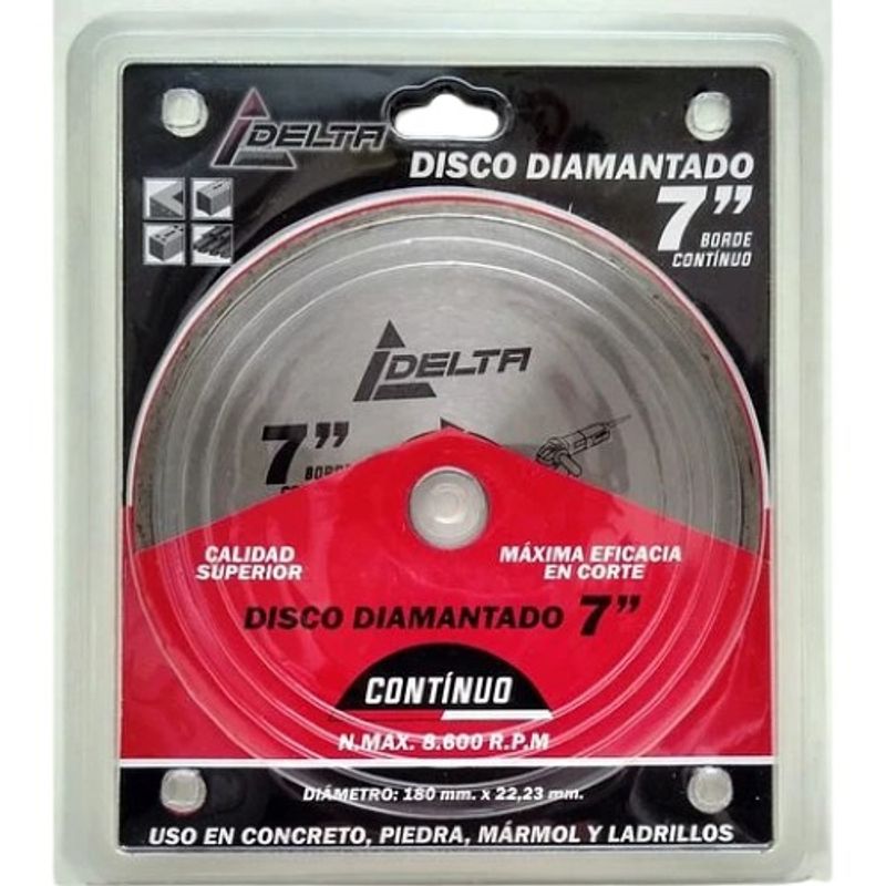 DELTA - Disco Diamantado 7 Continuo DELTA