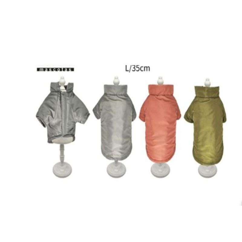 GENERICO - Ropa Para Perros Color Gris Talla L 35cm