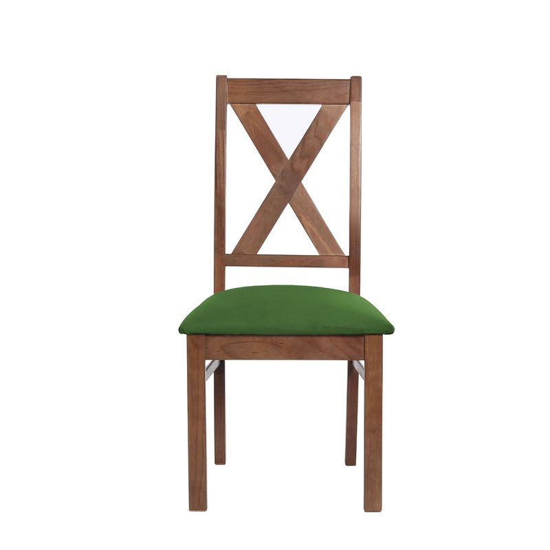LATAM HOME - SILLA SEGOVIA TELA VELVET VERDE