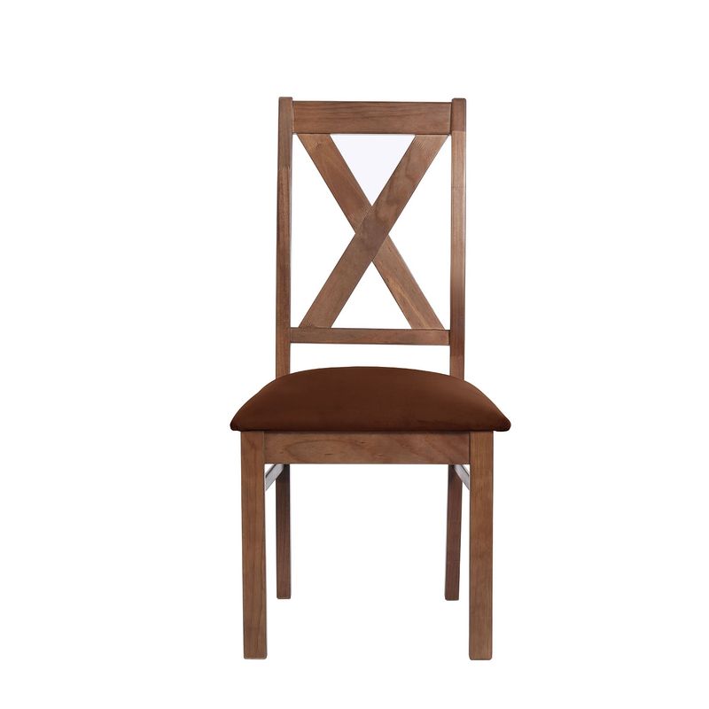 LATAM HOME - SILLA SEGOVIA TELA VELVET CHOCOLATE