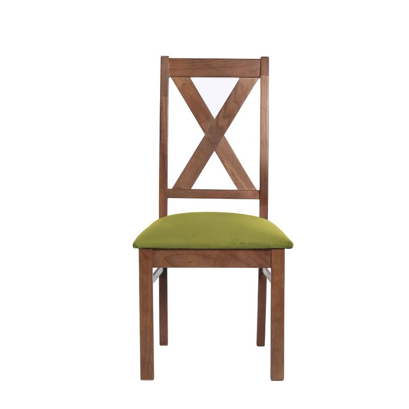 LATAM HOME - SILLA SEGOVIA TELA VELVET PISTACHO