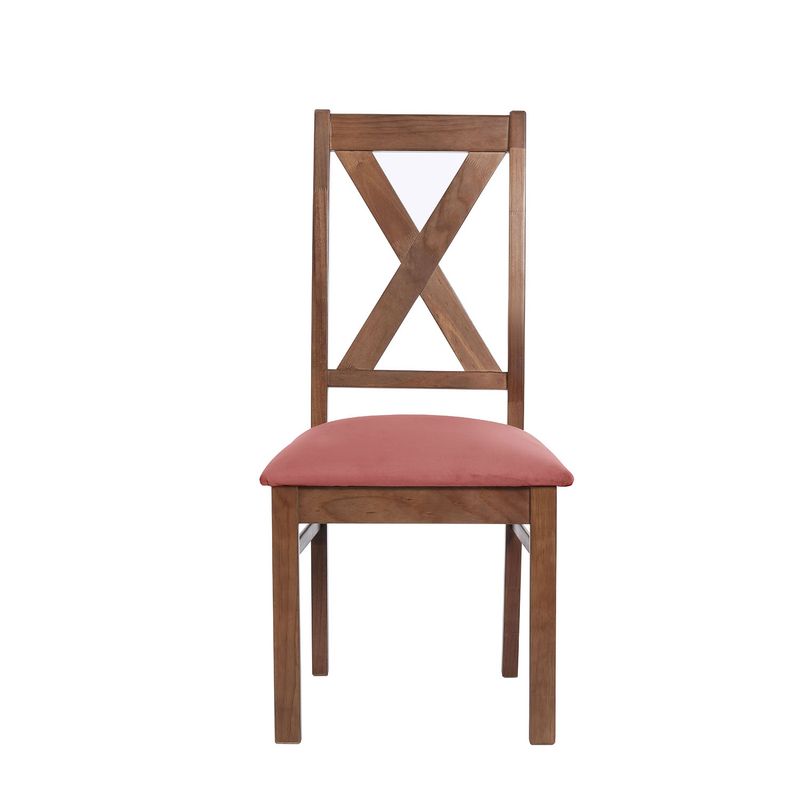 LATAM HOME - SILLA SEGOVIA TELA VELVET PALO ROSA