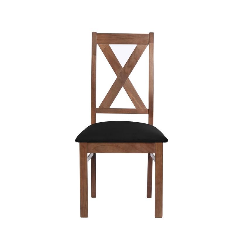 LATAM HOME - SILLA SEGOVIA TELA VELVET NEGRO