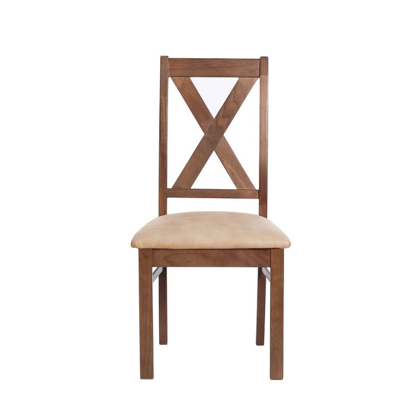 LATAM HOME - SILLA SEGOVIA CUERO KENTUCKY BEIGE