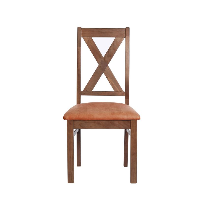 LATAM HOME - SILLA SEGOVIA CUERO KENTUCKY CAFE CLARO