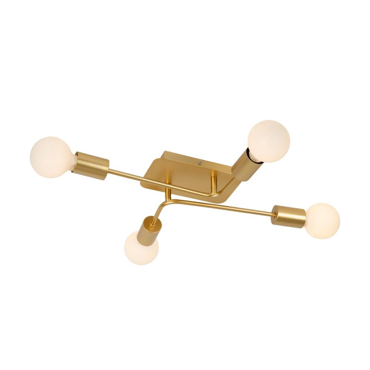 BOSCO - LAMPARA DE TECHO LESTER DORADO 4xE27 BOSCO