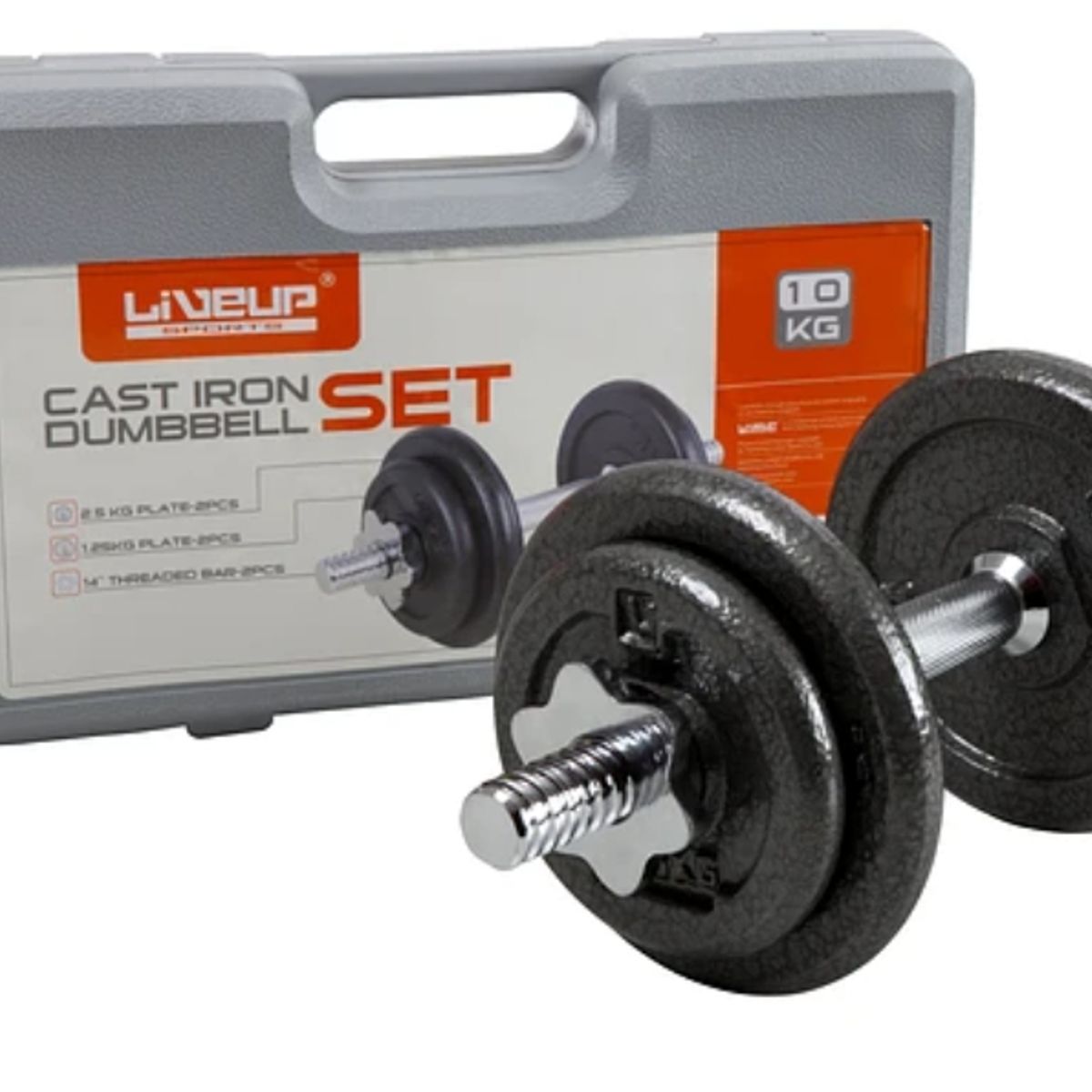 LIVEUP - Set De Mancuernas 10 Kg
