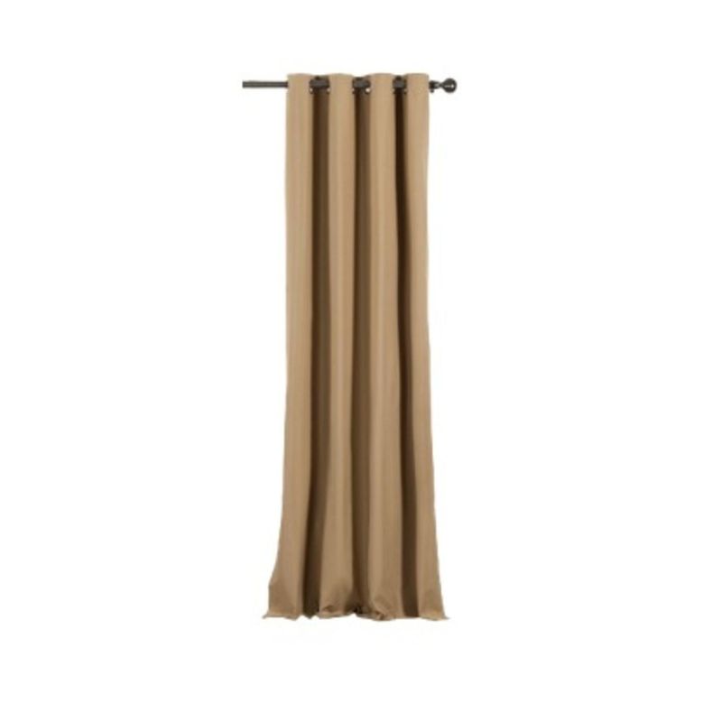 CLEMS - Cortina Tradicional 100% Blackout Dorado