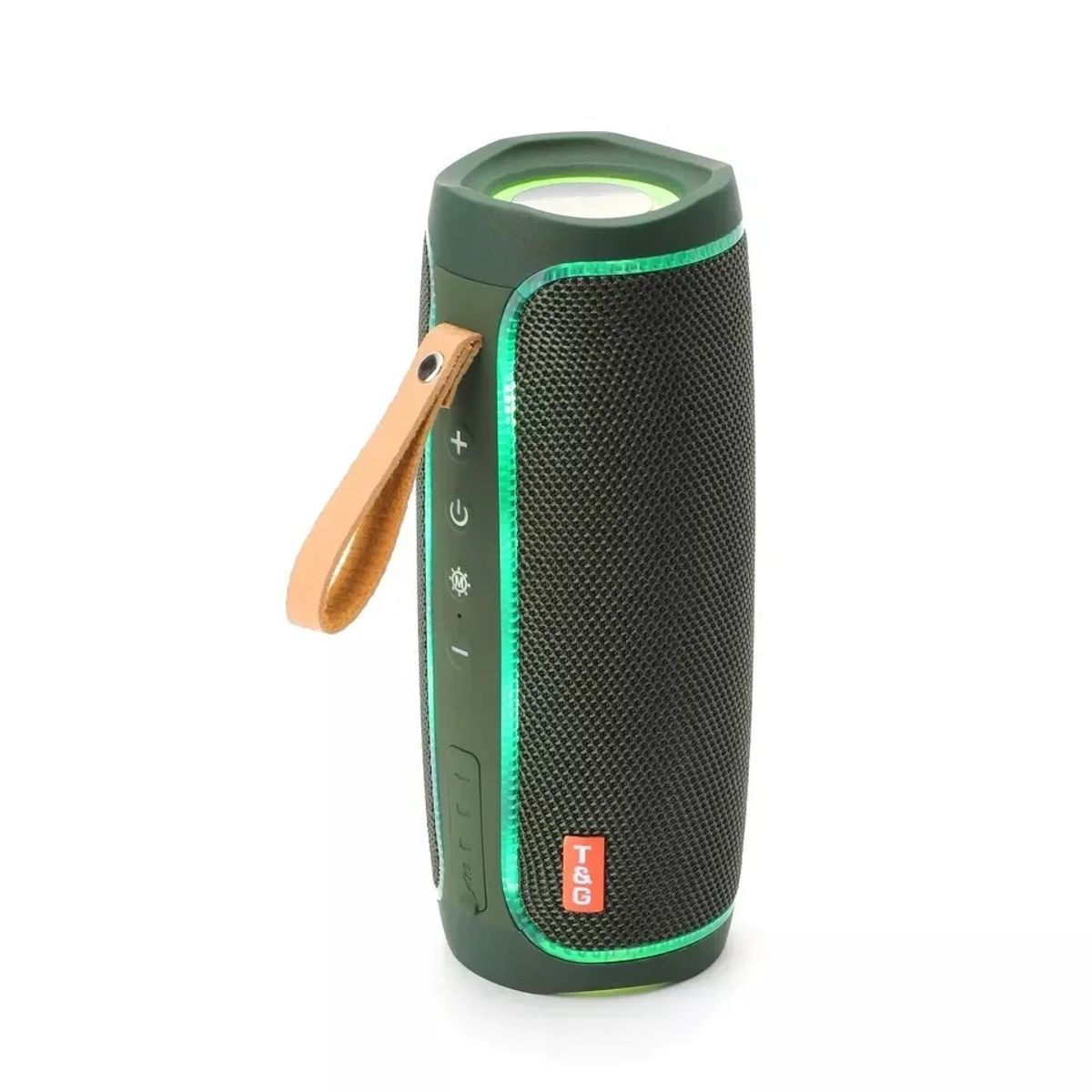 GENERICO - Parlante Portátil Bluetooth 10w Impermeable Tipo Flip TG-287 Verde