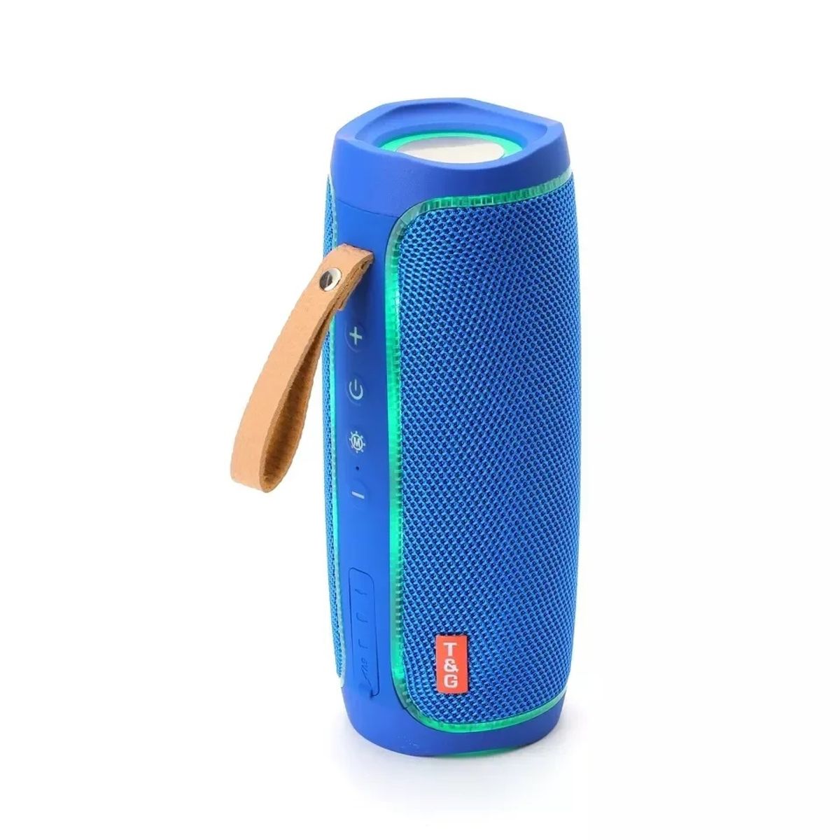 GENERICO - Parlante Portátil Bluetooth 10w Impermeable Tipo Flip TG-287 Azul