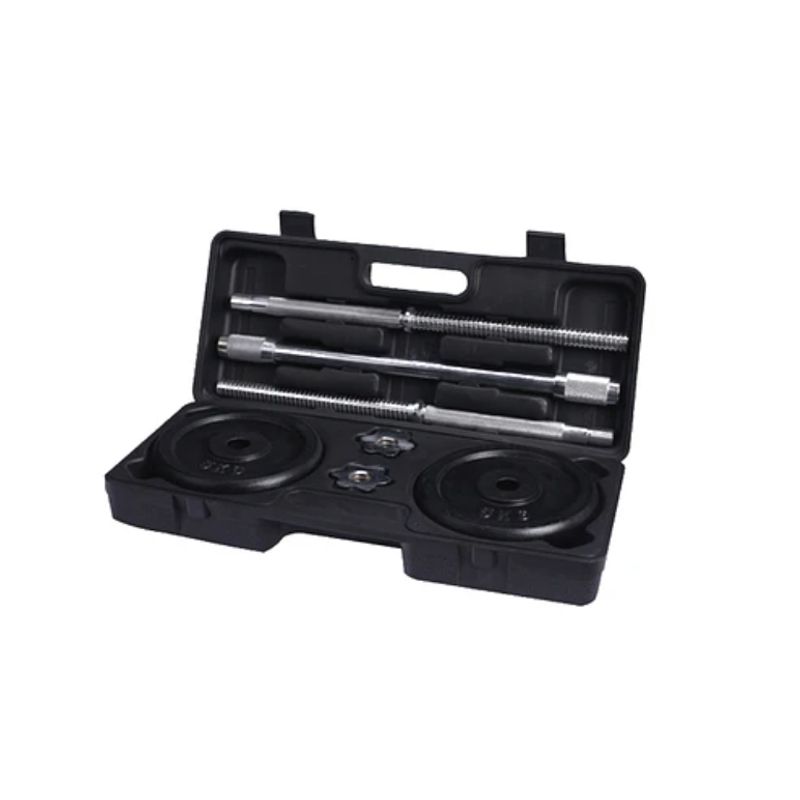 LIVEUP - SET MANCUERNAS 25KG LIVE UP CON MALETA