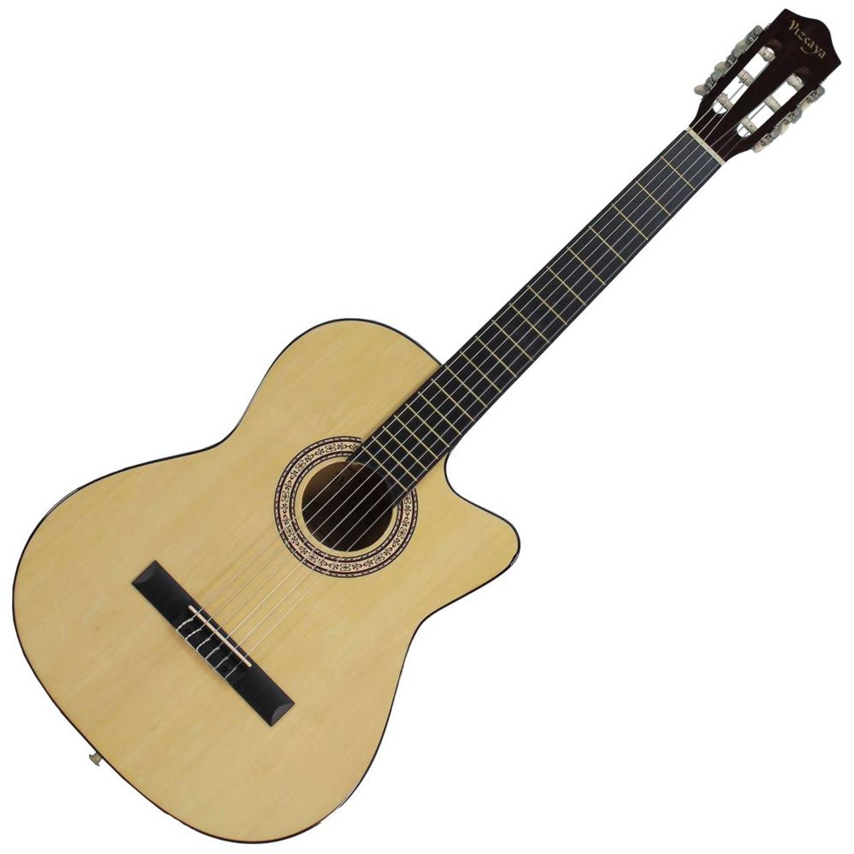 VIZCAYA - Guitarra acústica Vizcaya FC-39 con cutaway 44 - Natural