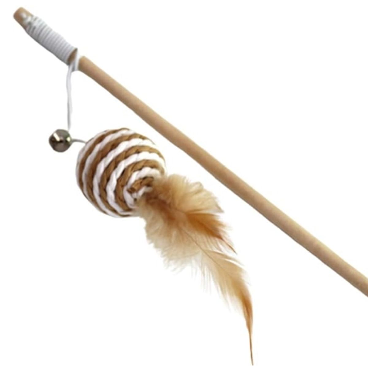 GENERICO - Juguete De Varita Para Gatos Bola