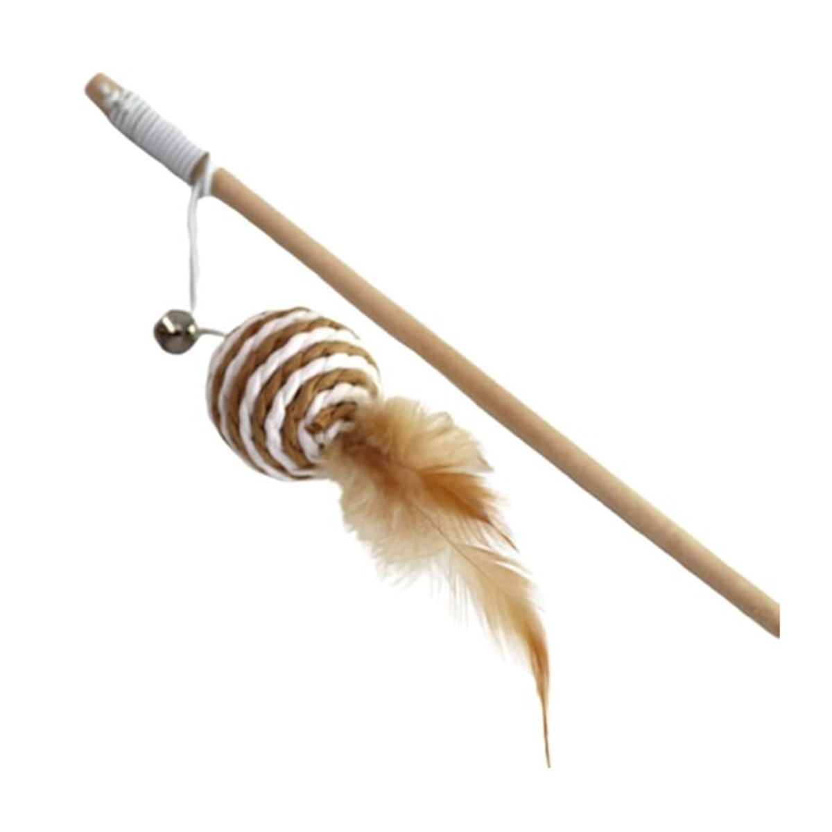 GENERICO - Juguete De Varita Para Gatos Bola