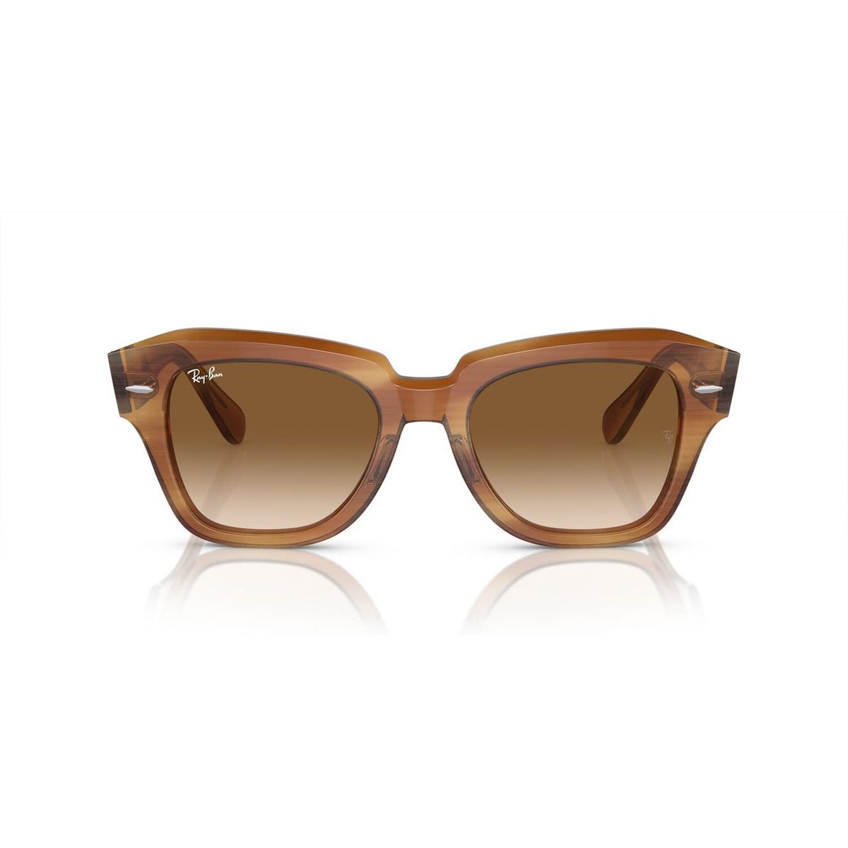 RAY BAN - Anteojos De Sol Ray-Ban RB2186 State Street Café Unisex