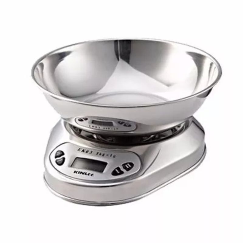 OEM - Balanza De Cocina Acero Inoxidable 1gramo-5kg